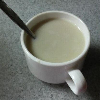 ミルクだけで紅茶を淹れると、すごく濃厚になるんですね！まろやかでおいしかったです～（*^_^*）